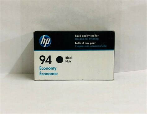 d8j34an|HP Genuine 94 Economy Black Ink Cartridge In Box Exp 11/2019 .
